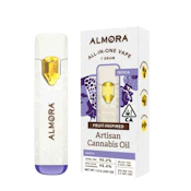 Pomegranate Kush (I) | 1g Fruit Live Resin AIO | Almora