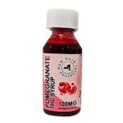 Pomegranate (H) - THC Syrup Drink - Edibles | 100mg | NY Infusions