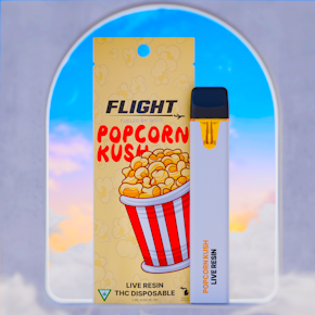 Flight - Popcorn Kush 1G Live Resin Disposable