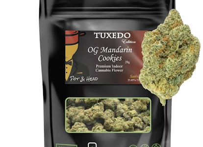 POT & HEAD - OG Mandarin Cookies | Flower | 28g | Pot & Head