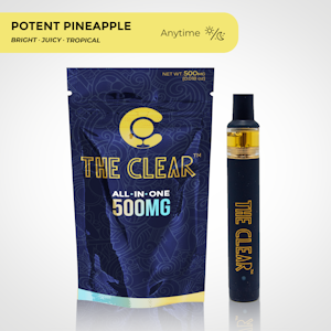 THE CLEAR - Potent Pineapple 0.5g AIO