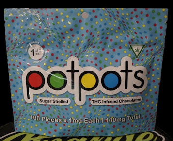 Dream - Potpots - Milk Chocolate - 100mg