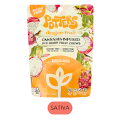 Potters - Live Resin - Dragon Fruit S Energize - Gummies - 10pk - 100mg