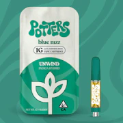 Potters | Blue Razz | Cartridge | 1g