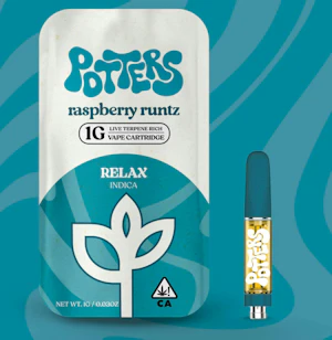 Potters | Raspberry Runtz | Cartridge | 1g