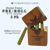 Orange Flambe | Preroll | 0.75g x 6pk | Torrwood Farm