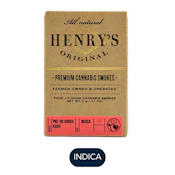 Henry's Original - Pre 98 Bubba Kush - Preroll Pack - 4pk - 2.0g