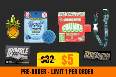  - $5 for 200mg Goodie Bag!