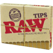 Pre Rolled Tips (21pk) - Tips - Accessories - Raw