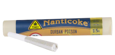 Durban Poison 0.5g Preroll - Sativa | Nanticoke