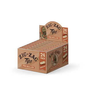 ZIG ZAG - Pre-rolled Rolling Tips - 24pk - Zig Zag