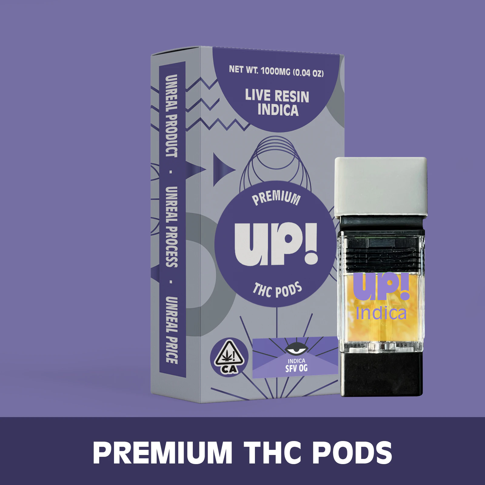UP! - UP!: *OVERSTOCK* SFV OG 1g Live Resin Pod (I) Main Image