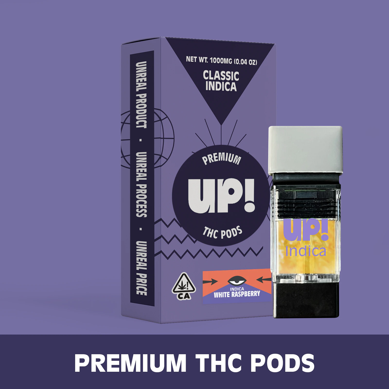 UP! - UP!: *OVERSTOCK* White Raspberry 1g Classic Pod (I) Main Image