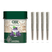 Grape Gasby | Pre-Rolls 4-Pack | 2g