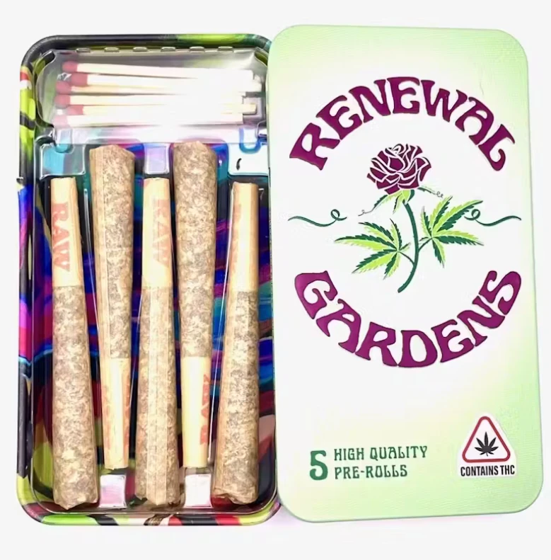 Renewal Gardens - 5-pk Prerolls | Purple Milk | 2.5g Main Image