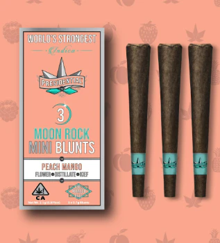 Presidential - Presidential - Moon Rock - Mini Blunts - Peach Mango - 3 pack - (I) 2.1g Main Image