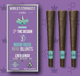 PRESIDENTIAL - Presidential Mini Infused 3pk Blunts 2.1g Crescendo