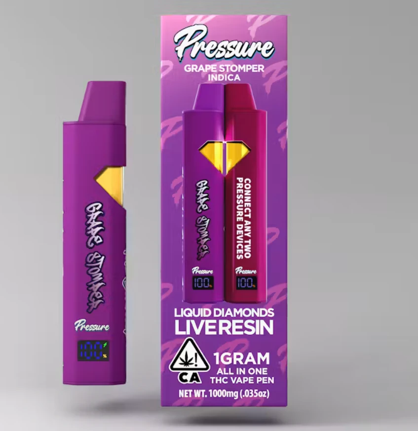 Pressure Concentrates - Pressure All In One 1g Grape Stomper Main Image