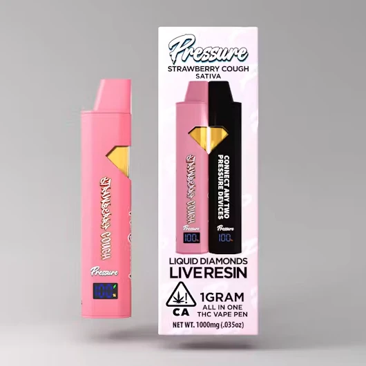 Pressure Concentrates - Pressure All In One 1g Strawberry Cough Main Image