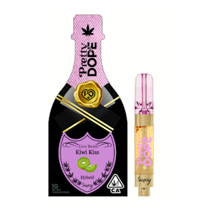 PRETTY DOPE - Pretty Dope - Kiwi Kiss Live Resin Vape 1g