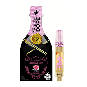 Pretty Dope - Pretty Dope - Rose All Day Live Resin Vape 1g