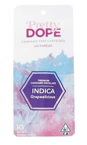 Pretty Dope - Pretty Dope Cart 1g Grapealicious