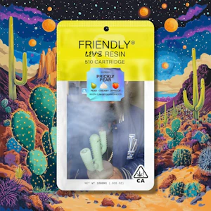 FRIENDLY BRAND - Friendly Brand Prickly Pear Live Resin Cartridge 1.0g