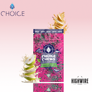 CHOICE - Choice Gummies Super Sour Prickly Pear 200mg (Indica)