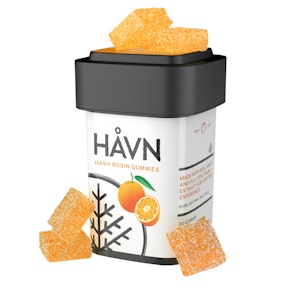 HAVN - Tangerine | Hash Rosin Gummies 100mg | TAX INCLD