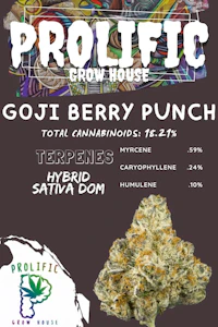 Prolific Growhouse - Goji Berry Punch Big Buds - 3.5g