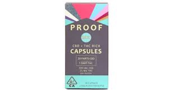 PROOF - PROOF | 1:20 THC/CBD - 30PK | CAPSULE