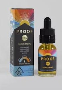 PROOF - PROOF | CBG ELIXIR 1:1:1 THC/CBG/CBD | TINCTURE | 15ML