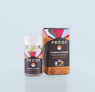 PROOF - Proof | Tsunami Capsules | 100mg : 10pk | High Potency Capsules | 1000mg