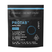 Protab + Indica (I)  | Refill Pack (40pk) 25mg Tablets  | Level