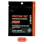 Level - Professional Protab - Sativa - 10pk - 1000mg