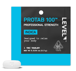LEVEL+ - Level Protab 100 Single | Indica 100mg