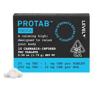 LEVEL - Level Protab - 250mg 10pk - Indica