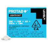 Level Protab+ - 250mg 10pk - Lights Out