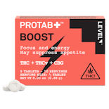 Protab+ Boost | THC+THCv+CBG | 100mg | 5pk LEVEL    -OO6 BACK