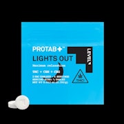 PROTAB | LIGHTS OUT MAXIMUM RELAXATION | THC + CBN + CBG (2 Pills)