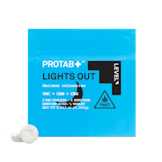 PROTAB + | Lights Out (THC:CBN:CBG) 2pk Tablet | 40mg