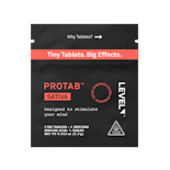 Sativa PROTAB Max -Stimulate- 100mg THC | 2pk Tablets (Edible) | LEVEL  -oo5 middle 3