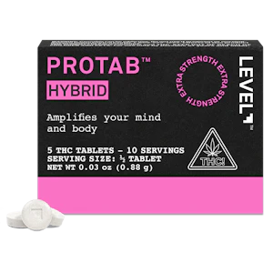LEVEL+ - LEVEL - Protab - Hybrid - 5ct - Edible Tablets