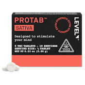 LEVEL | Protab | Sativa | 106mg (5pk)