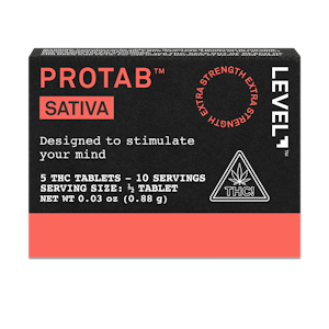 LEVEL - PROTAB + | Sativa 5pk Tablet | 100mg