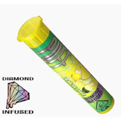 Lemon Lime Twist (S) 1pk x 1g - Diamond Infused - Preroll - Puff