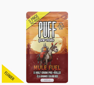 PUFF - Prerolls - Mule Fuel - 5PK - 2.5G