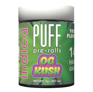 PUFF - PUFF | OG Kush| Sungrown Pre-roll 14pk | 7g