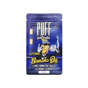 PUFF - 5 PACK - BANANA OG .5G - PUFF