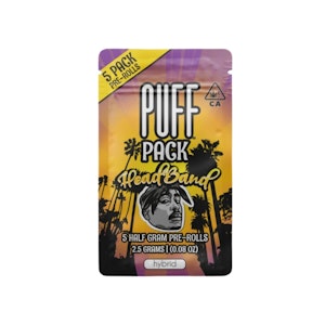 PUFF - 5 PACK - HEADBAND .5G - PUFF